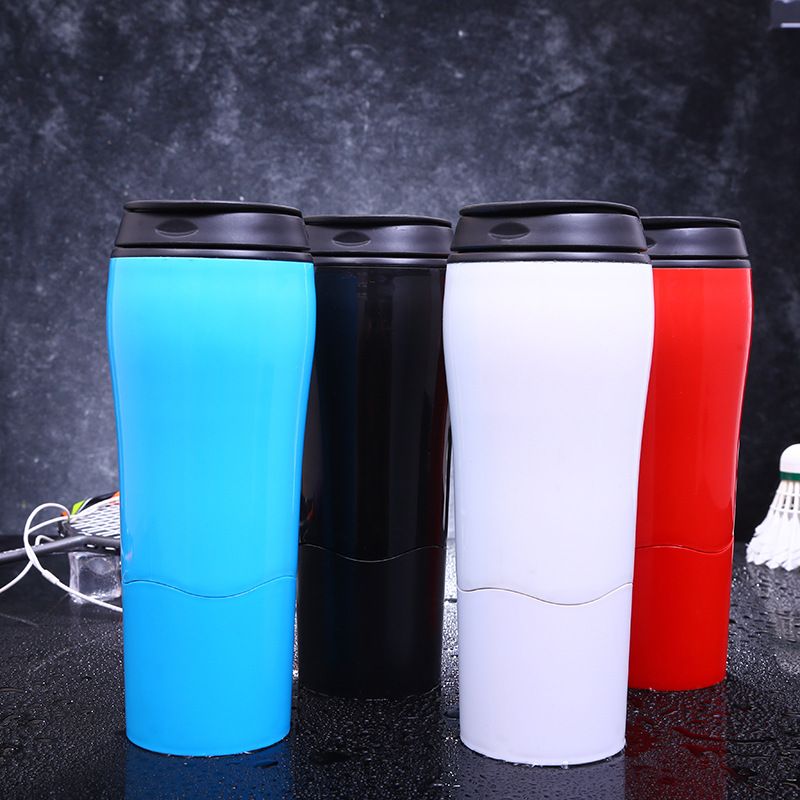 Stainless Steel (18/8Pro) Double Wall Coffee Cup Drinking Never Fall over Stainless Steel 16oz Unspillable Travel Mug Wide 250ml ~500ml Custom-make 1.jpg