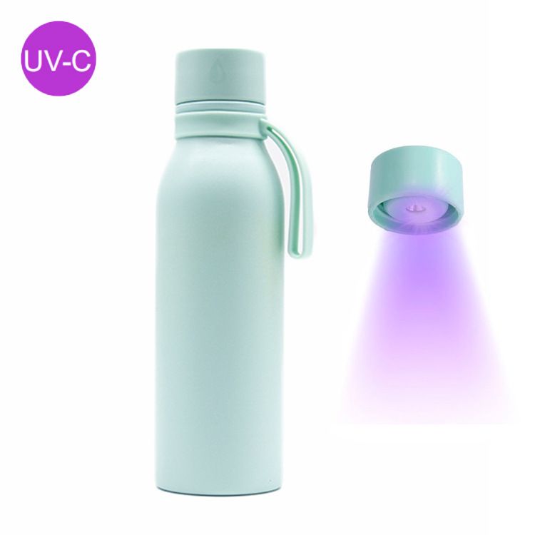 Stainless Steel (18/8Pro) Self Cleaning and Insulated Stainless Steel Water Bottle with UV Water Purifier Medium 250ml ~500ml Custom-make 1.jpg