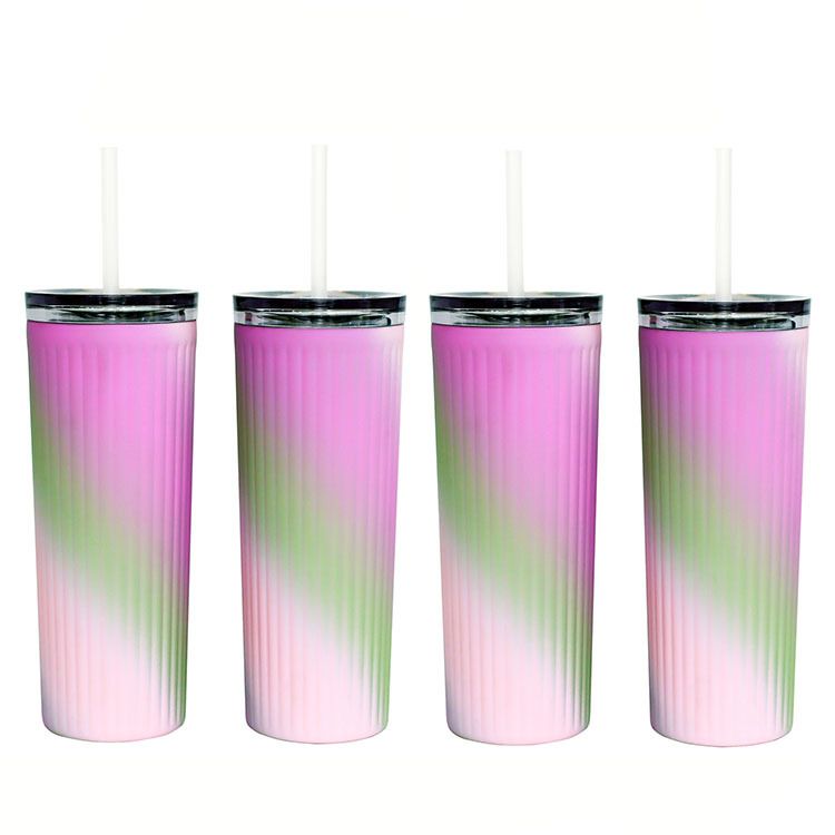 Acier inoxydable (18 / 8pro) 2024 Nouveau style arc-en-ciel couleur large 500 ml ~ 1000 ml de pluie