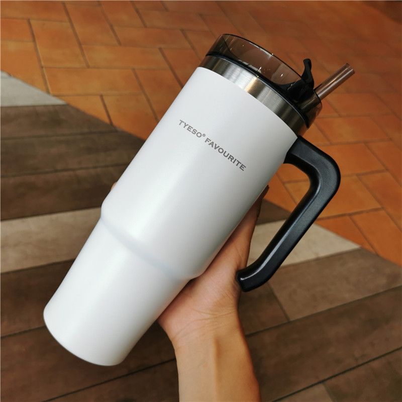 Stainless Steel (18/8Pro) Vacuum Insulated Stainless Steel Tumbler With Handle Wide 500ml ~ 1000ml Custom-make 2.jpg