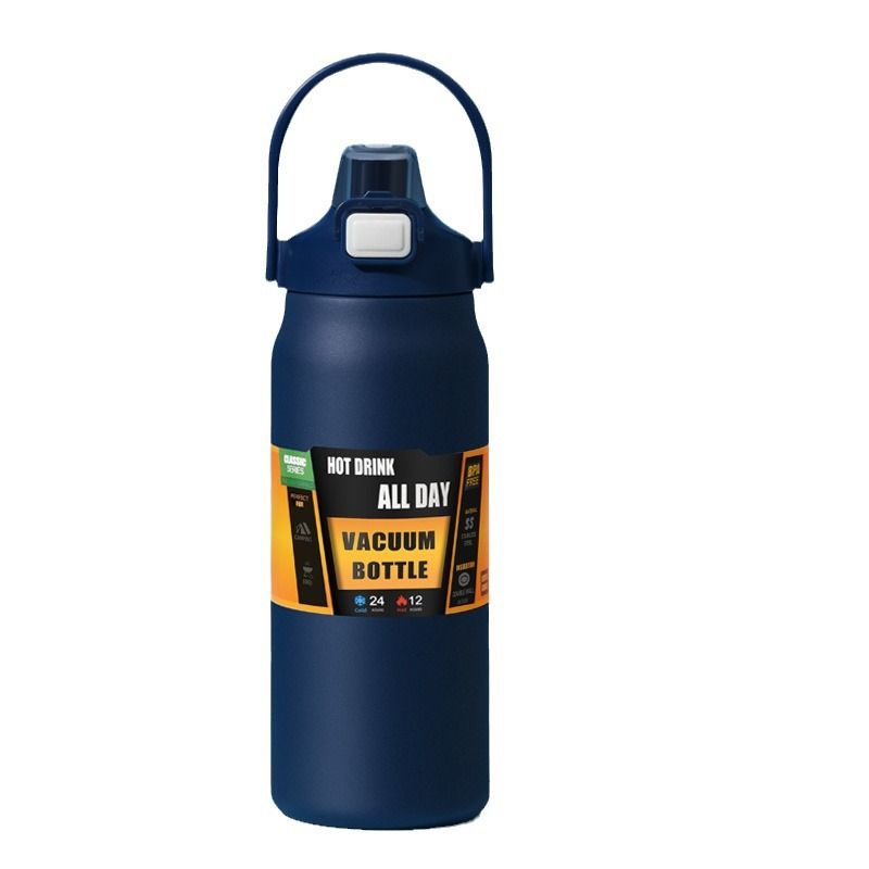 Stainless Steel (18/8Pro) 2024 new sport water bottle thermos Flask Wide 500ml ~ 1000ml Carnation