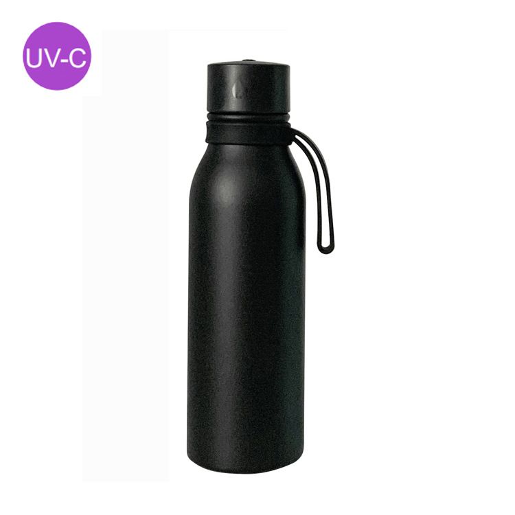 Stainless Steel (18/8Pro) Self Cleaning and Insulated Stainless Steel Water Bottle with UV Water Purifier Medium 250ml ~500ml Custom-make 2.jpg