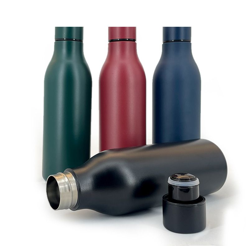 Stainless Steel (18/8Pro) Leak Proof Metal Sports Water Bottle Keeps Drink Hot and Cold 500ml Medium 250ml ~500ml Custom-make 2.jpg