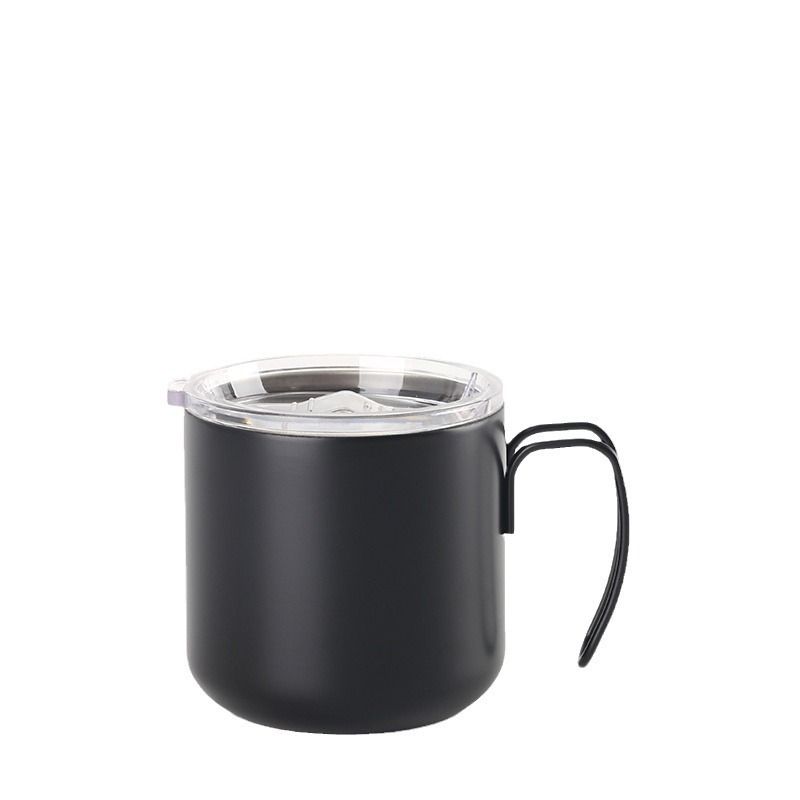 Stainless Steel (18/8Pro) 350ml backpack hiking travel coffee mug Wide