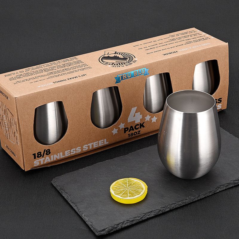Acciaio inossidabile (18/8Pro) Bumbler di vino in acciaio inossidabile a parete largo 250 ml ~ 500 ml di garofano 3.jpg