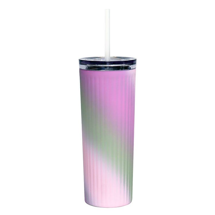 Acier inoxydable (18 / 8pro) 2024 Nouveau style arc-en-ciel couleur large 500 ml ~ 1000 ml de pluie