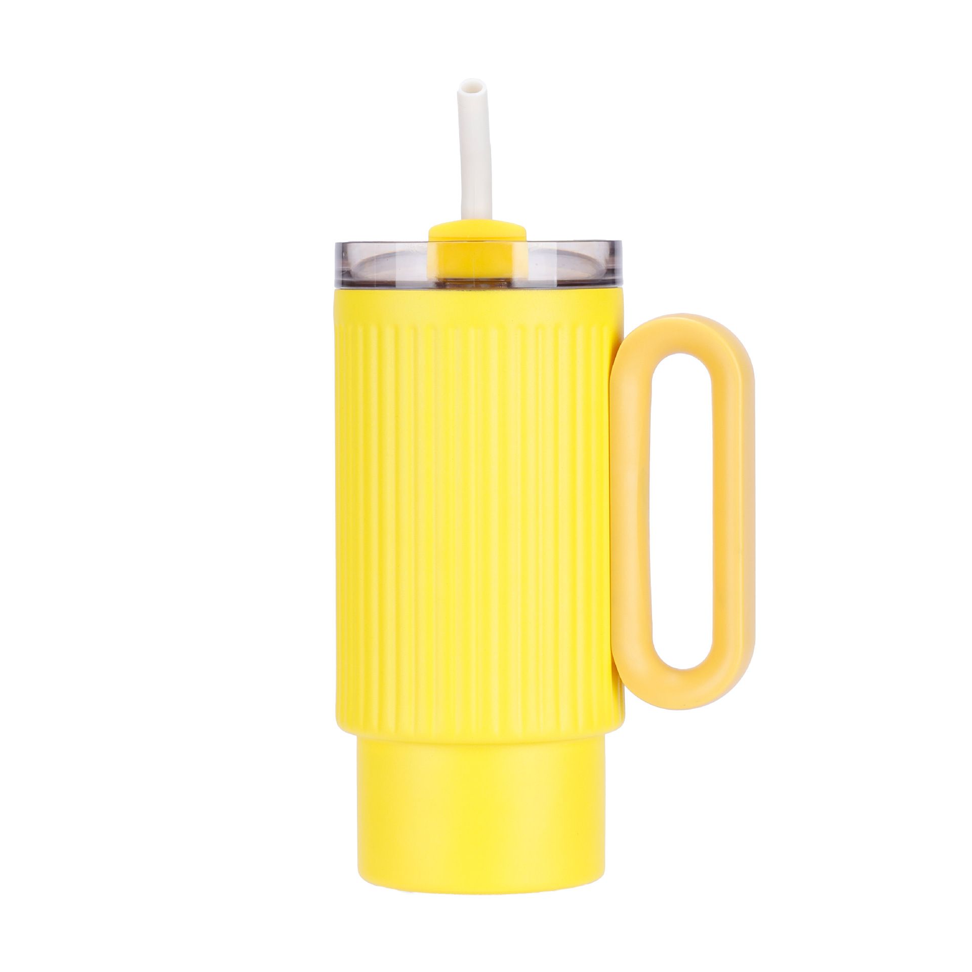 Stainless Steel (18/8Pro) 40oz retro fruit colors tumbler with straw Wide