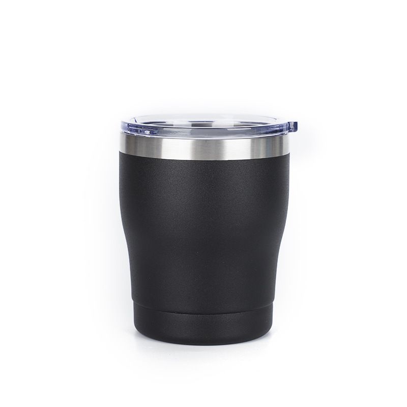 Stainless Steel (18/8Pro) 10oz mini office coffee tumbler stainless steel SS304 double wall Wide