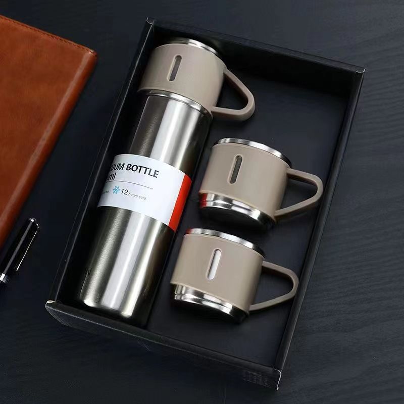 Acciaio inossidabile (18/8Pro) Nuovo mazza da viaggio in acciaio inossidabile set di tazze da viaggio set regalo largo 250 ml ~ 500 ml Laguna 5.jpg