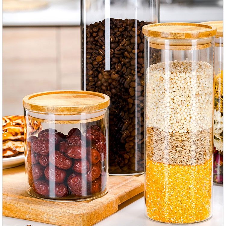 Verdure generi alimentari in vetro in vetro a prova di umidità. 5.jpg