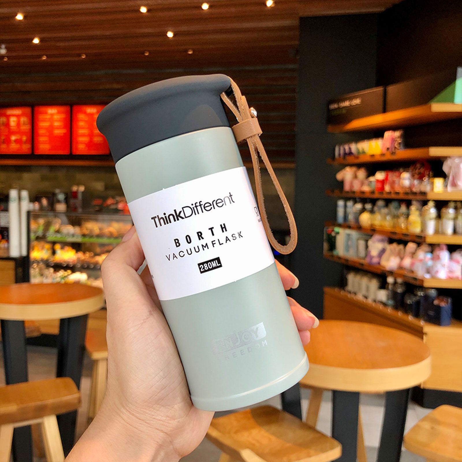 Stainless Steel (18/8Pro) THERMALOCK Vacuum Insulated Stainless Steel Water Bottle Wide 250ml ~500ml Custom-make 8.jpg