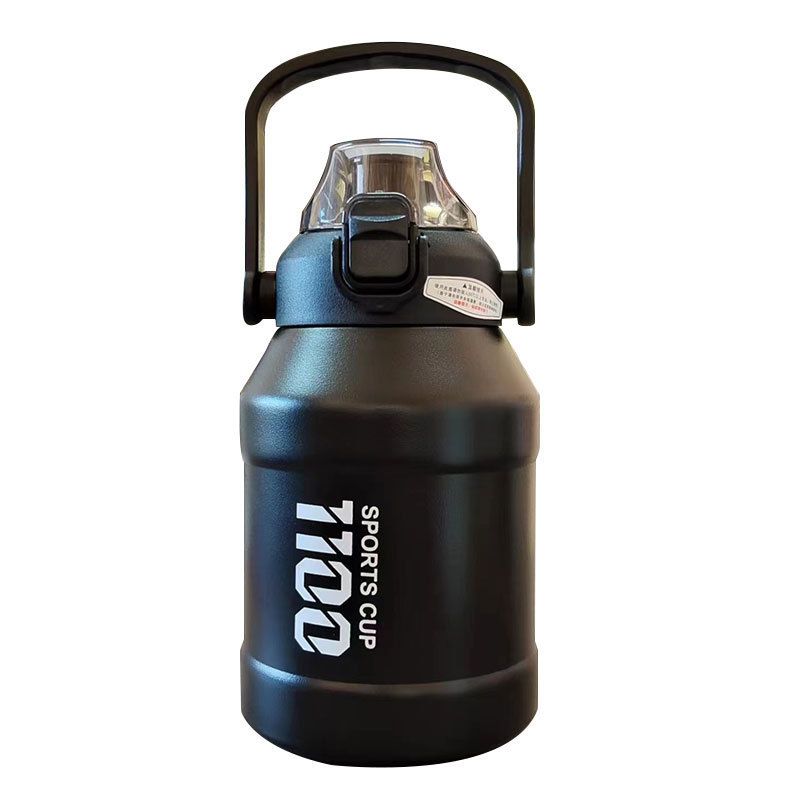 Bulk wholesale large capacity stainless steel fitness vacuum insulated outdoor camping sport water bottle