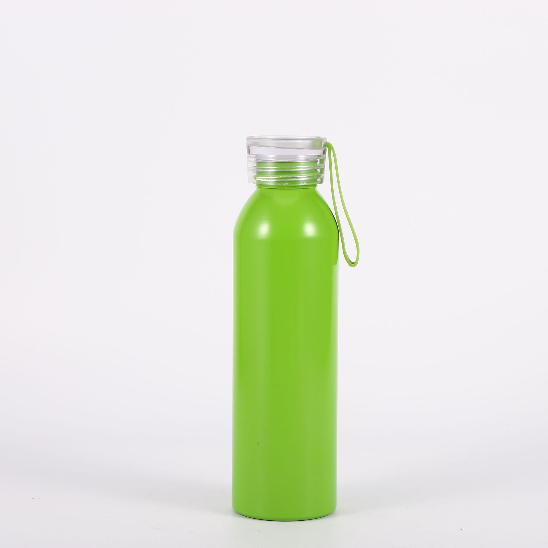Wholesale Aluminum Outdoor Small Narrow Mouth Sport Water Bottle Screw Cap With Strip Light Weight 500ml ~ 1000ml Seagrass