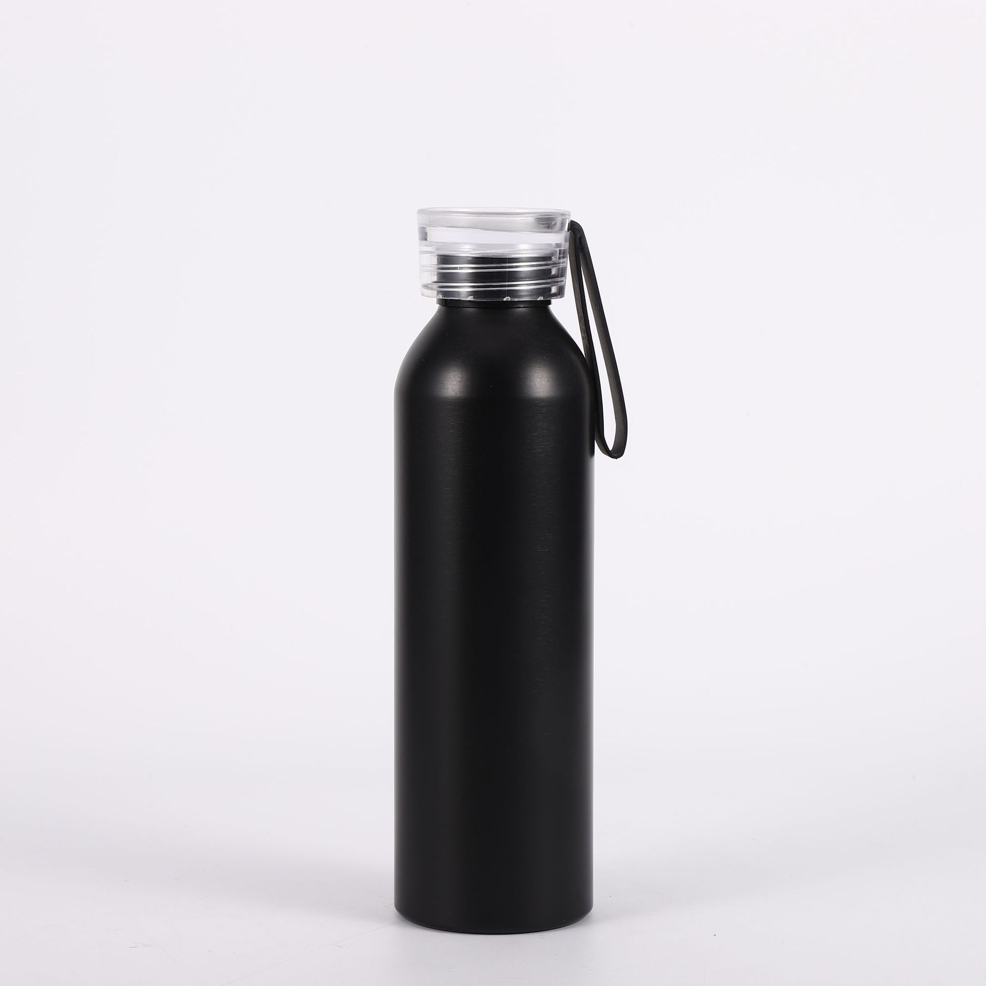 Wholesale Aluminum Outdoor Small Narrow Mouth Sport Water Bottle Screw Cap With Strip Light Weight 500ml ~ 1000ml Seagrass