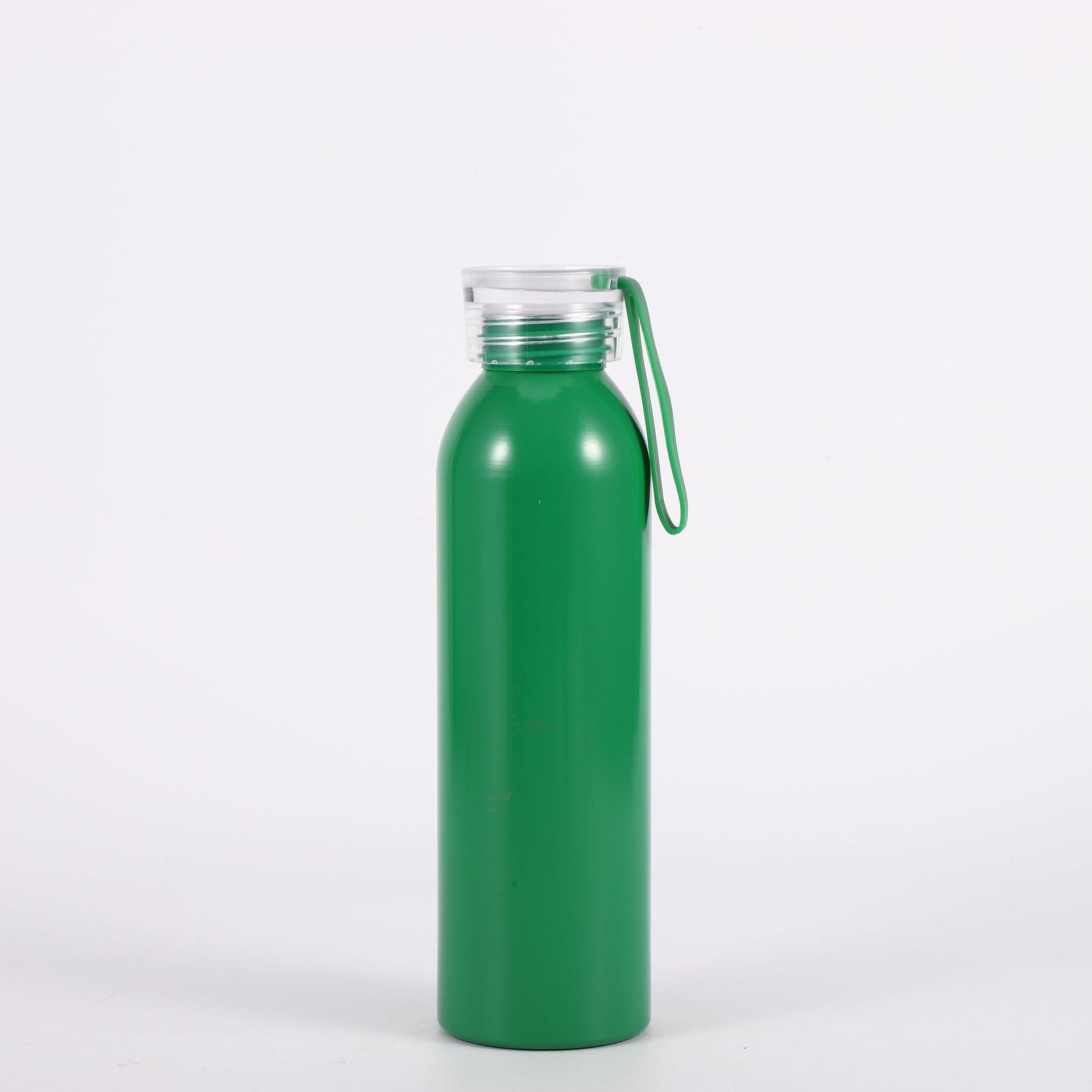 Wholesale Aluminum Outdoor Small Narrow Mouth Sport Water Bottle Screw Cap With Strip Light Weight 500ml ~ 1000ml Seagrass