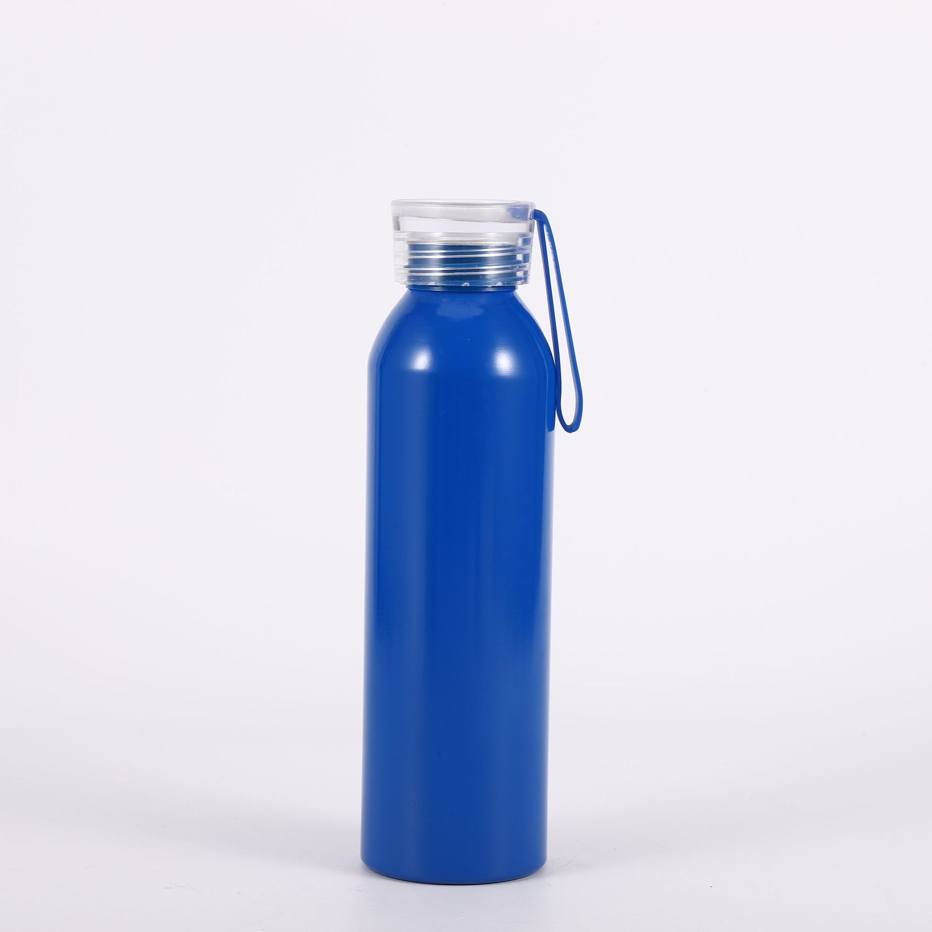 Wholesale Aluminum Outdoor Small Narrow Mouth Sport Water Bottle Screw Cap With Strip Light Weight 500ml ~ 1000ml Seagrass