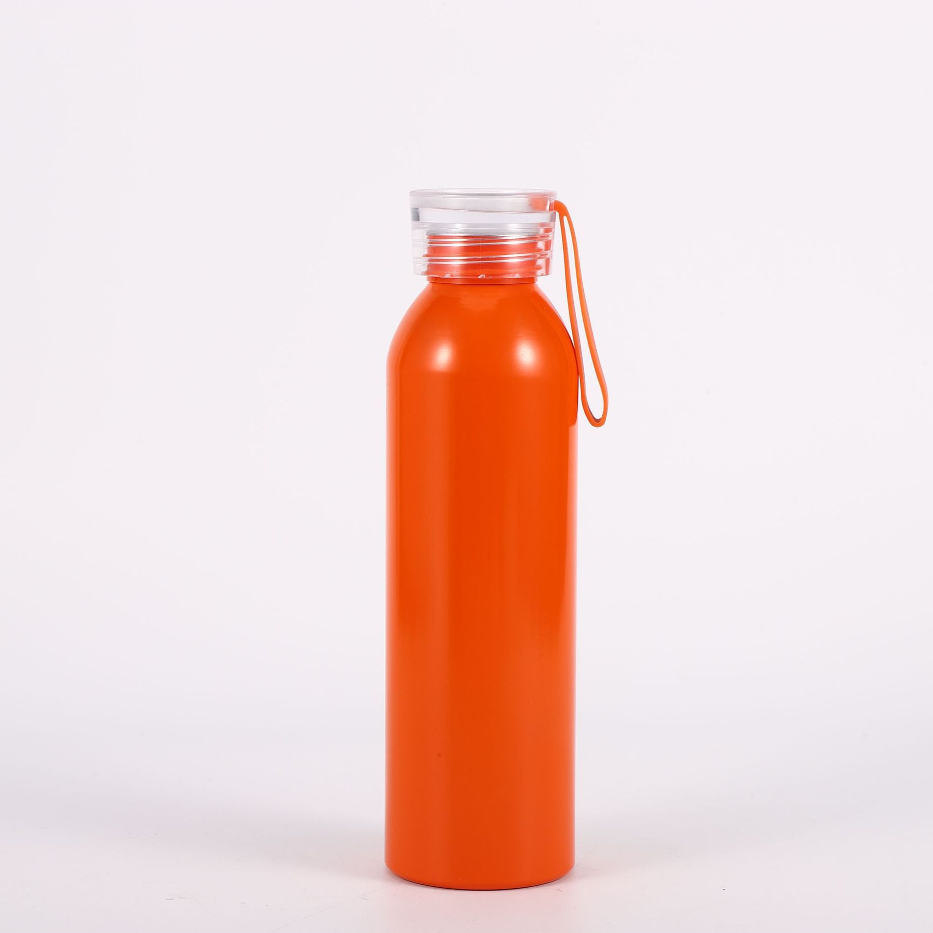 Wholesale Aluminum Outdoor Small Narrow Mouth Sport Water Bottle Screw Cap With Strip Light Weight 500ml ~ 1000ml Seagrass