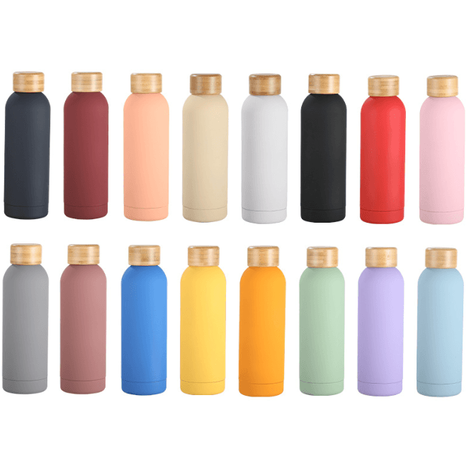 Acheter en gros personnalisé personnalisé Acheter à double paroi isolée Double paroi durable Éco-acier inoxydable Sus 304 Bouteille d'eau de flacon avec petite bouche étroite et sans poignée 250 ml ~ 500 ml Alpine