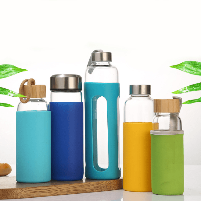 custom wholesale purchase not keeping cold portable Leak Resistant for handbag glass narrow mouth screw cap strap and no handle water bottle 250ml ~500ml White custom wholesale purchase not keeping cold portable Leak Resistant for handbag glass narrow mouth screw cap strap and no handle water bottle 250ml ~500ml White
