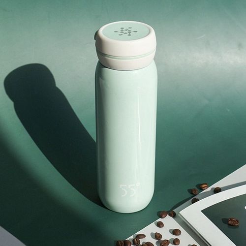 Stainless Steel (18/8Pro) UVC Self Cleaning thermos water bottle 430ml Medium