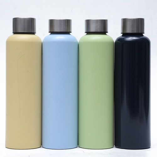 personalised reusable leak proof aluminum narrow mouth water bottle