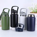Acciaio inossidabile (18/8Pro) 2024 Nuovo arrivo 4000ml Sports di oversize Oversize Bottle SS304 Wide 2000ml e sopra l'oliva
