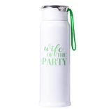 Acciaio inossidabile (18/8Pro) Evento di promozione del marketing più popolare Bottiglia d'acqua in acciaio inossidabile largo 250 ml ~ 500 ml bianco
