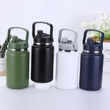 Acciaio inossidabile (18/8Pro) 2024 Nuovo arrivo 4000ml Sports di oversize Oversize Bottle SS304 Wide 2000ml e sopra l'oliva
