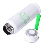 Acciaio inossidabile (18/8Pro) Evento di promozione del marketing più popolare Bottiglia d'acqua in acciaio inossidabile largo 250 ml ~ 500 ml bianco