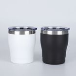 Stainless Steel (18/8Pro) 10oz mini office coffee tumbler stainless steel SS304 double wall Wide 250ml ~500ml Alpine
