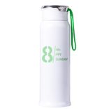 Acciaio inossidabile (18/8Pro) Evento di promozione del marketing più popolare Bottiglia d'acqua in acciaio inossidabile largo 250 ml ~ 500 ml bianco