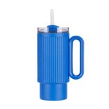 Acciaio inossidabile (18/8Pro) Tumbler di frutta retrò da 40 once con paglia larga 1000 ml ~ 2000 ml di garofano