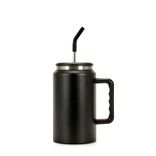 Stainless Steel (18/8Pro) 50oz stainless steel water tumbler mug outdoor with straw Wide 1000ml ~ 2000ml Pineapple