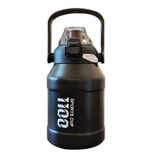 Bulk wholesale large capacity stainless steel fitness vacuum insulated outdoor camping sport water bottle 1000ml ~ 2000ml White