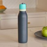 custom hot&new insulated portable stainless steel 304 flask water bottle 500ml ~ 1000ml White