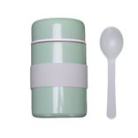Großhandel tragbare Outdoor-Edelstahl-Isolierflasche für Lebensmittel/Suppe, Lunch-Glas, 250 ml ~ 500 ml, Weiß