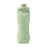 bulk buy bpa free not keeping cold fodable&collapsible portable Silicone drink bottle with narrow mouth 500ml ~ 1000ml Rain
