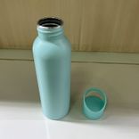 Aluminum Narrow Mouth Portable handle sport water bottle lightweight 500ml ~ 1000ml Black