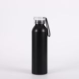 Wholesale Aluminum Outdoor Small Narrow Mouth Sport Water Bottle Screw Cap With Strip Light Weight 500ml ~ 1000ml Seagrass