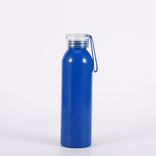 Wholesale Aluminum Outdoor Small Narrow Mouth Sport Water Bottle Screw Cap With Strip Light Weight 500ml ~ 1000ml Seagrass
