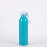 Wholesale Aluminum Outdoor Small Narrow Mouth Sport Water Bottle Screw Cap With Strip Light Weight 500ml ~ 1000ml Seagrass