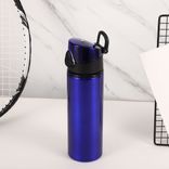 Aluminium breites Mund -Sport -Wasserflasche für Reisen im Freien & Trip 500 ml ~ 1000 ml Weiß